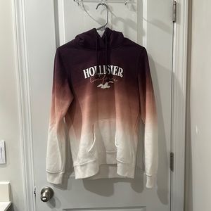 A purple ombré sweatshirt